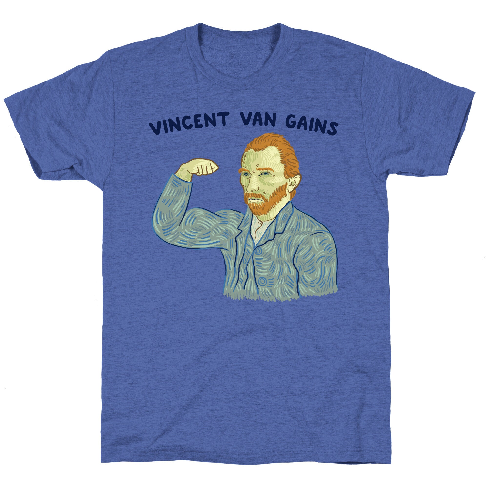 Vincent Van Gains Unisex Triblend Tee